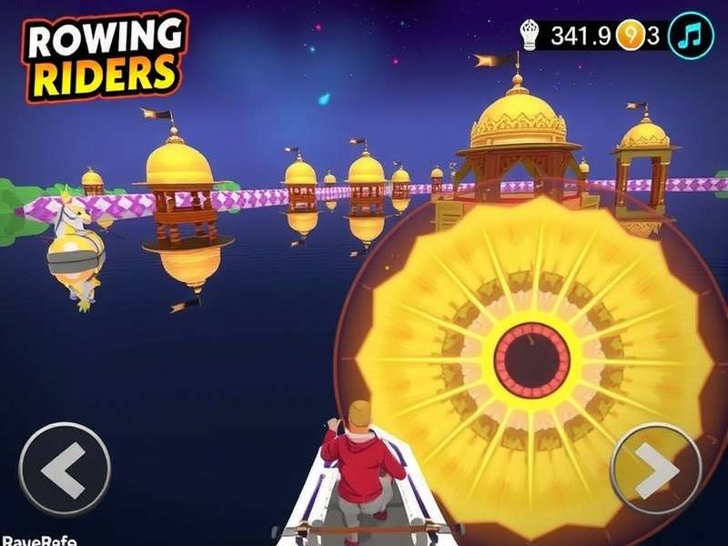 Rowing Riders Gameplay Screenshot